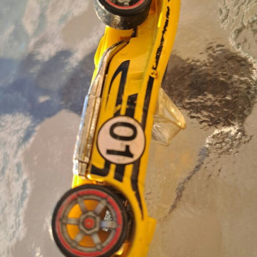 Hot Wheels Ferrari 250 Testa Rossa μεταλλικό αυτοκινητάκι, κίτρινο αγωνιστικό
