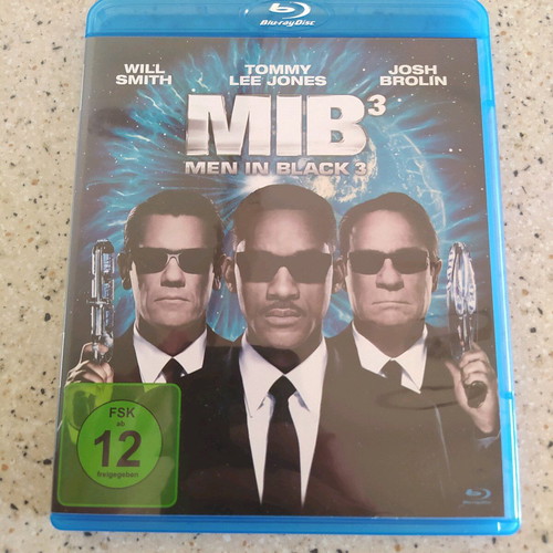 Men in Black III Blu-Ray like new, German edition with subtitles