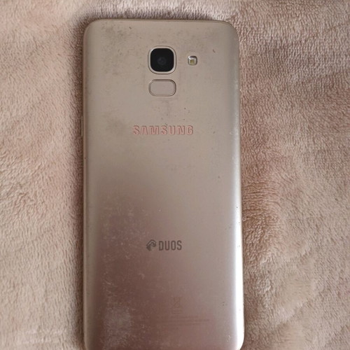 Sansung Galaxy Duos for spare parts used, gold color with case