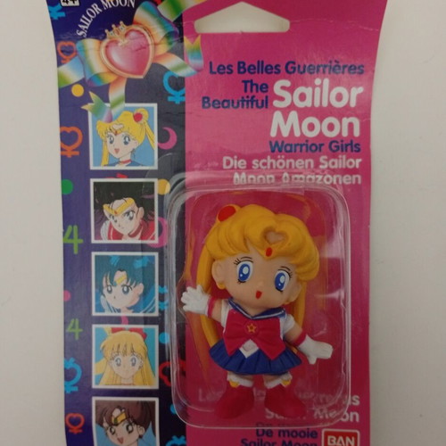 Sailor Moon Bandai TKTT Deformed Figure PVC 1992 used, authentic