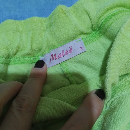 Maloo terry tracksuit like new, green, size S