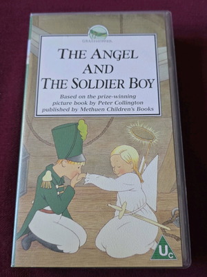 The Angel and the Soldier Boy video cassette like new, animated