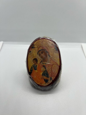 Wooden Icon of Panagia new, packaged