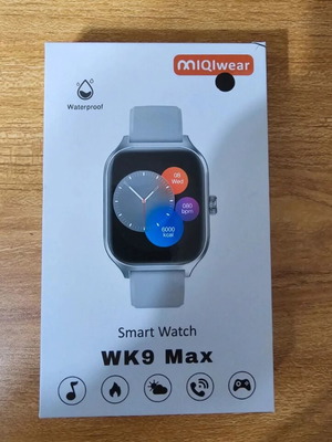Smartwatch WK9 Max new with phone, games, music functions