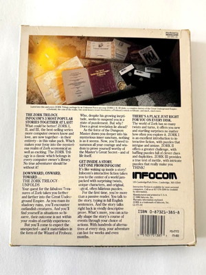 PC Zork Trilogy Big Box Infocom σαν καινούργιο
