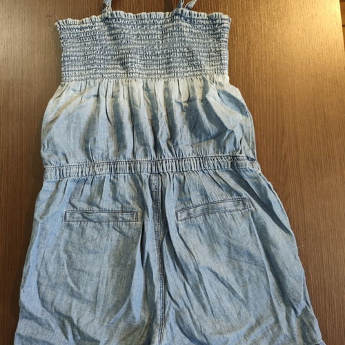 Pepperts! Denim Playsuit used, size 146/152, blue