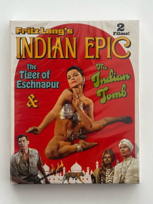 Fritz Lang's Indian Epic Blu-ray new with limited edition slipcover
