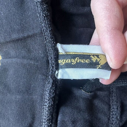 SugarFree black tracksuit medium used
