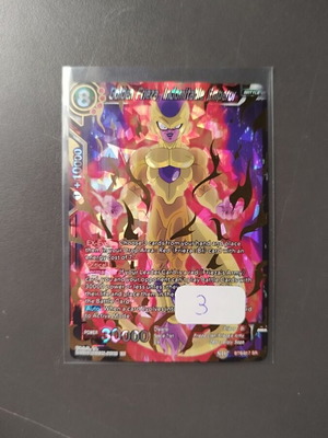 Dragonball TCG Foil Golden Frieza Indomitable Emperor μεταχειρισμένο