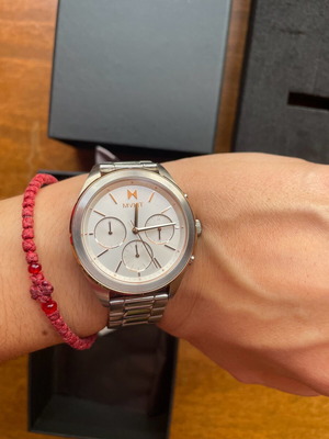 MVMT women's watch silver with gold details like new