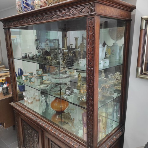 Skyrian Display Cabinet handmade used