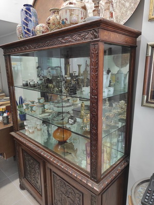 Skyrian Display Cabinet handmade used