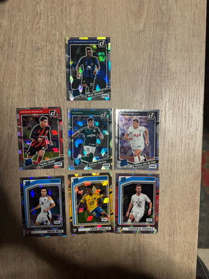 Rated Rookie soccer cards Panini Donruss Cubic new