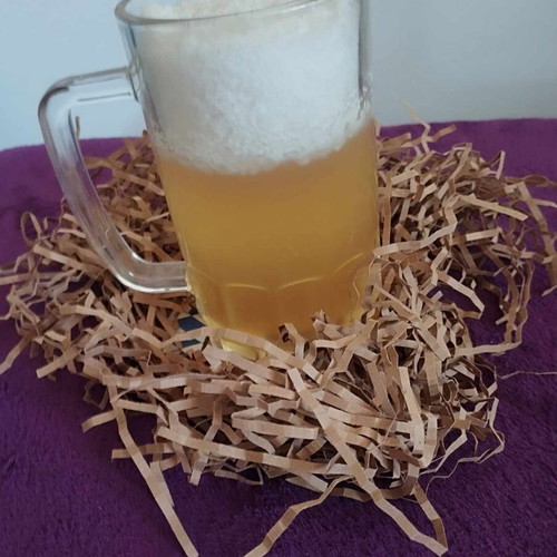 Beer glass candle handmade new decorative
