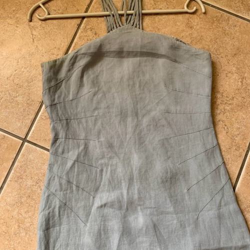 Emporio Armani linen dress used, size S, gray