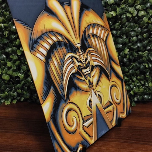 Exodia Yu-Gi-Oh Hueforge 3D printed embossed portrait new