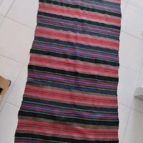Handwoven handmade runner like new 210x70 cm