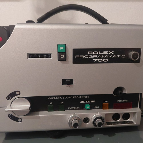 Bolex Programmatic 700 Super 8 Vintage Film Projector like new