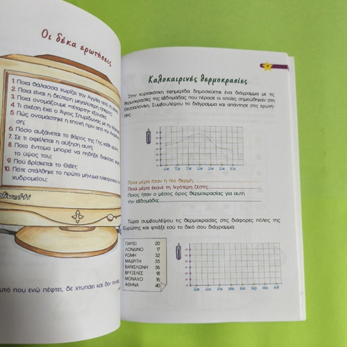 Kales Diakopes ST' like new, summer book for elementary children