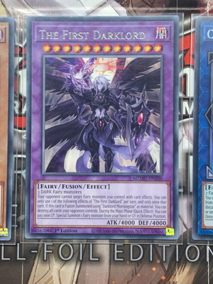 Darklord bundle new with 3 Yu-Gi-Oh! cards