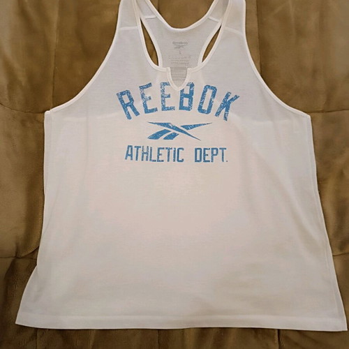 Reebok tanktop like new, size L, white