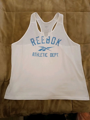 Reebok tanktop like new, size L, white