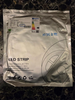 Colors Energ LED Strip 10m 24V 3000K new with 60W power supply