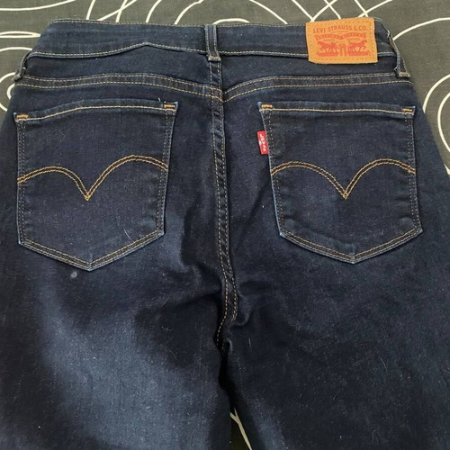 Levi's 712 Slim jeans W27 dark blue denim like new