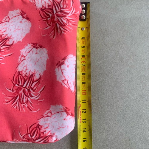 Pretty Me pink pineapple pouch makeup bag like new