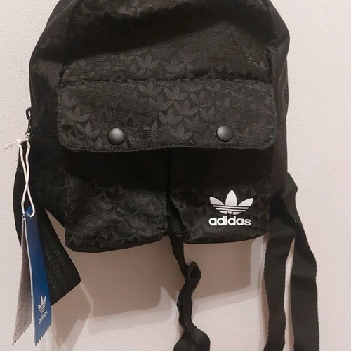 Adidas Mini Backpack HK0130 Black New with Tag