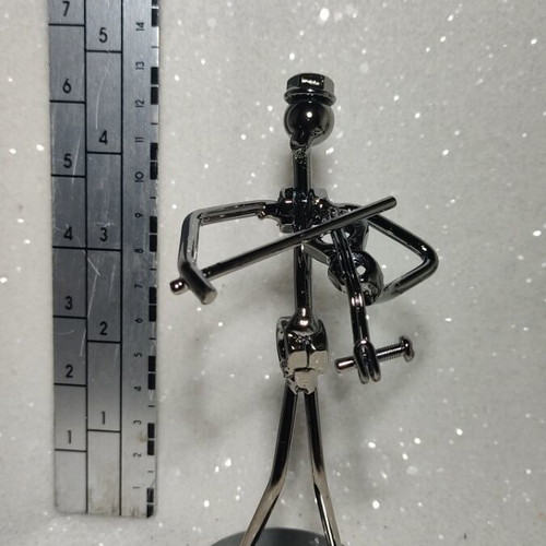 Handmade metal decorative figure
