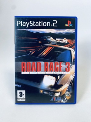 Road Rage 3 PlayStation 2 PS2 complete, like new, English