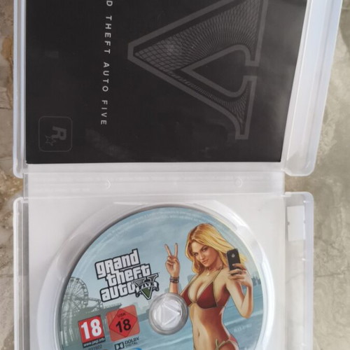 Grand Theft Auto Five PS3 used, fully functional