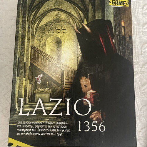 Lazio Crime Scene Game like new, escape room board game