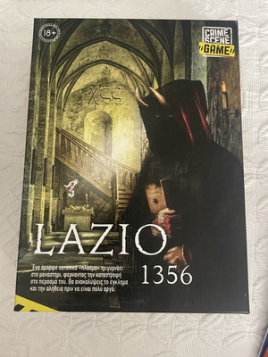 Lazio Crime Scene Game като нова, настолна игра escape room