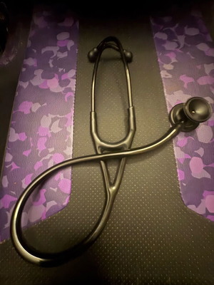 Littmann Кардиологичен Стетоскоп с Двойна Глава Черен Like New
