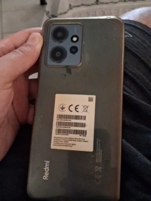 Xiaomi Redmi Note 12 128GB smartphone, black