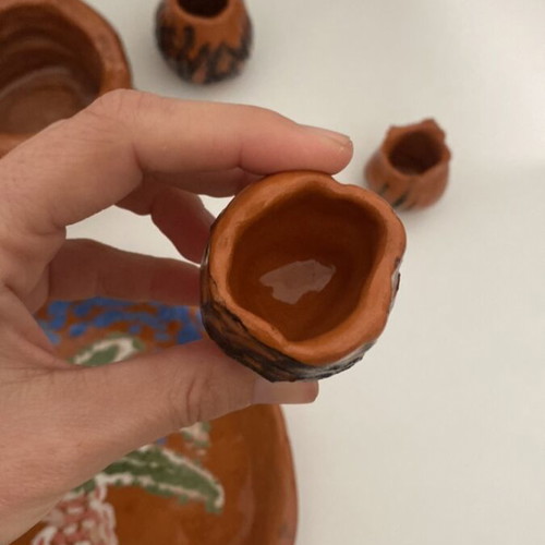 Ceramics new, pack of 6, handmade with imperfections