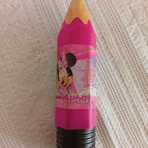 Large Plastic Pencil Set with 5 Pencils like new