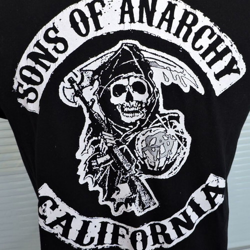 Sons of Anarchy Road Gear Reaper T-Shirt like new, size S, black
