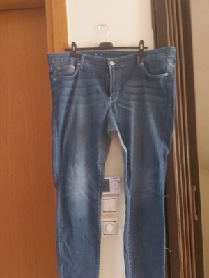 H&M men's jeans size 54 like new, blue
