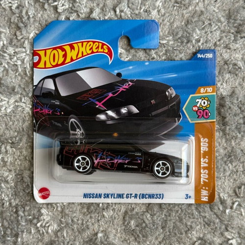 Hot Wheels Nissan Skyline GT-R R33 new sealed