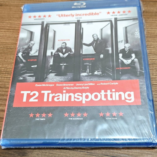 T2 Trainspotting Blu-Ray new with Greek subtitles