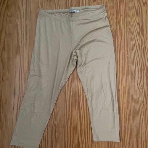 Leggings Greek brand like new, size L, beige