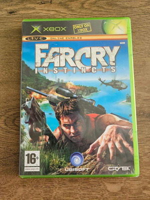 Far Cry Instincts Xbox game used, action adventure