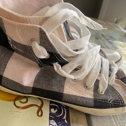 Canvas boots like new, athletic style, size 39