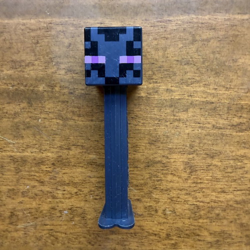 PEZ dispenser Minecraft Enderman used candy holder