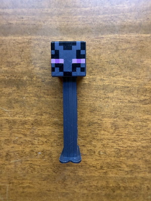 PEZ dispenser Minecraft Enderman used candy holder