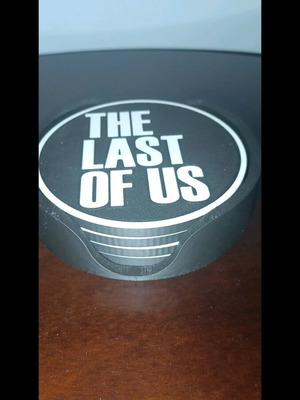 Σουβέρ Last of Us σαν καινούργια, σετ 4 τεμαχίων με βάση