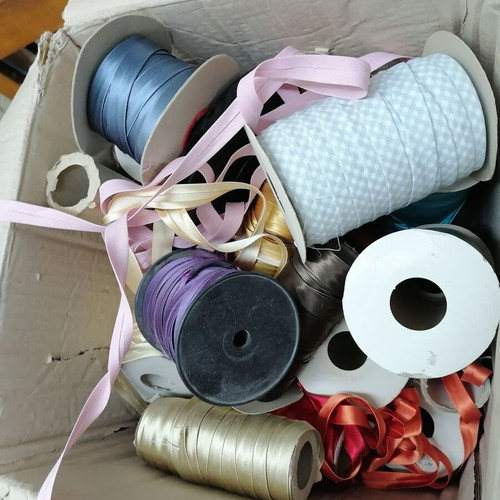Ribbon rolls like new, pack of 50 pieces